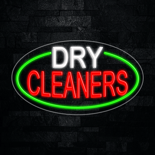 Dry Cleaners LED Flex Sign 30″ x 17″