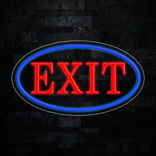 Exit LED Flex Sign 30″ x 17″