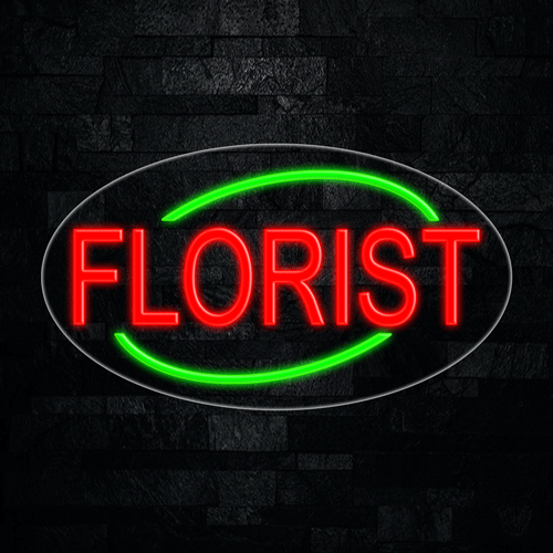 Florist LED Flex Sign 30″ x 17″