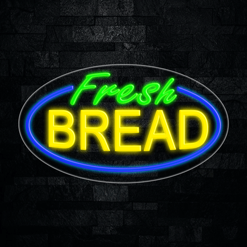 Fresh Bread LED Flex Sign 30″ x 17″