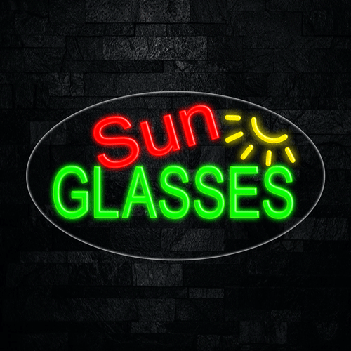 Sun Glasses LED Flex Sign 30″ x 17″