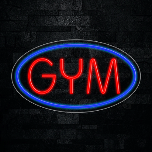 GYM LED Flex Sign 30″ x 17″