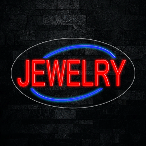 Jewelry LED Flex Sign 30″ x 17″