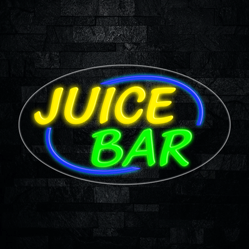 Juice Bar LED Flex Sign 30″ x 17″