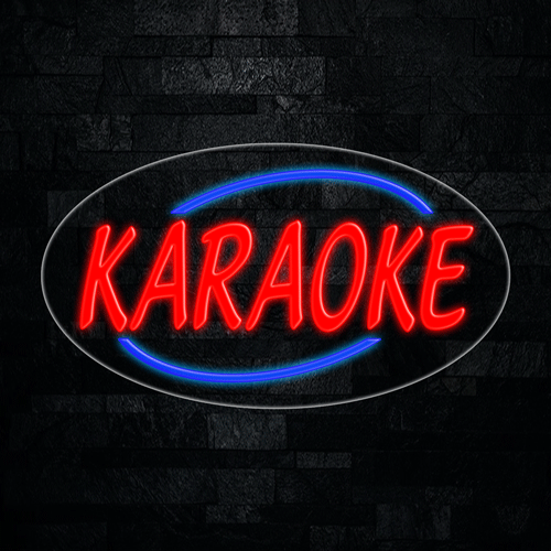 Karaoke LED Flex Sign 30″ x 17″