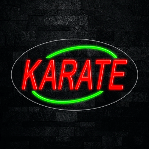 Karate LED Flex Sign 30″ x 17″