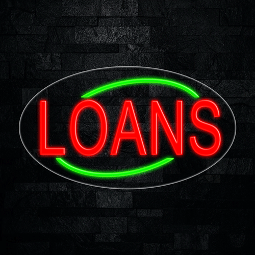 Loans LED Flex Sign 30″ x 17″