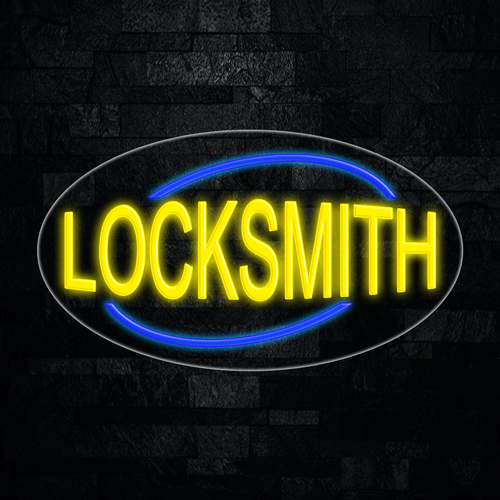 Locksmith LED Flex Sign 30″ x 17″