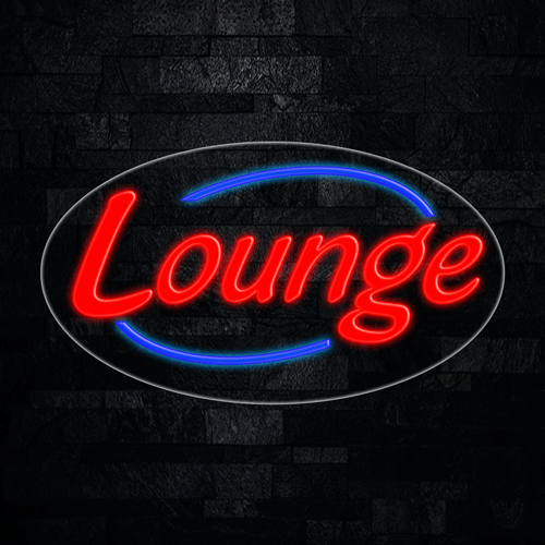 Lounge LED Flex Sign 30″ x 17″