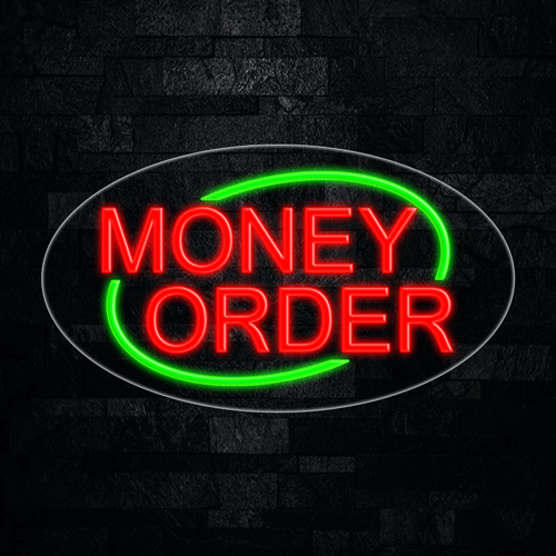 Money Order LED Flex Sign 30″ x 17″