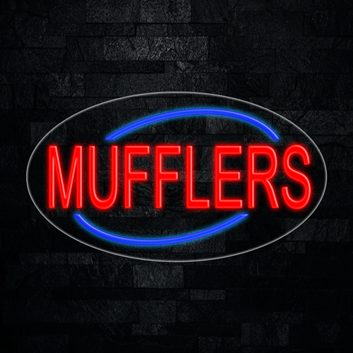 Mufflers LED Flex Sign 30″ x 17″