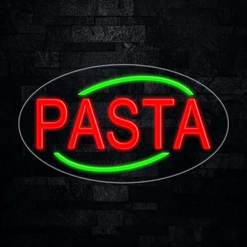 Pasta LED Flex Sign 30″ x 17″