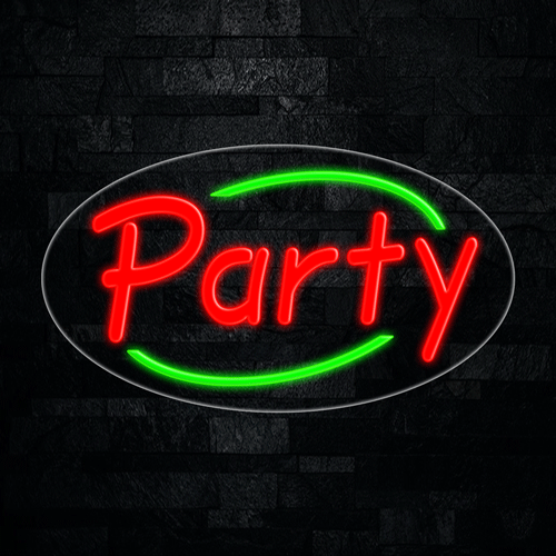 Party LED Flex Sign 30″ x 17″