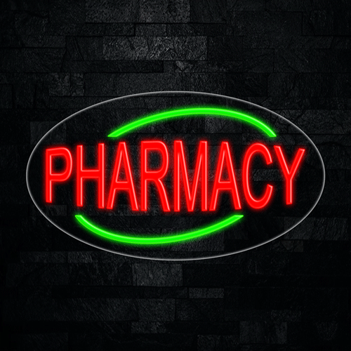 Pharmacy LED Flex Sign 30″ x 17″