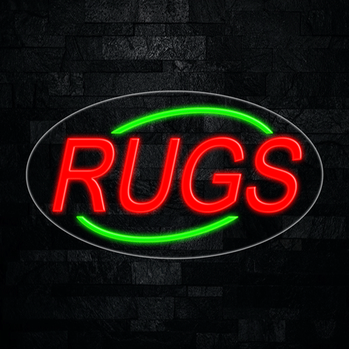 Rugs LED Flex Sign 30″ x 17″