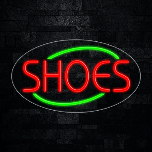 Shoes LED Flex Sign 30″ x 17″