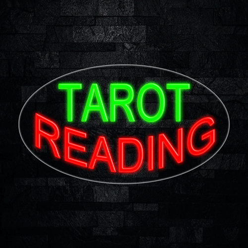 Tarot Reading LED Flex Sign 30″ x 17″