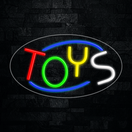 Toys LED Flex Sign 30″ x 17″