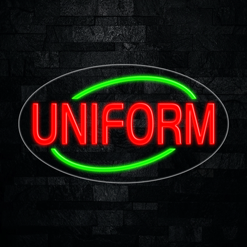 Uniform LED Flex Sign 30″ x 17″