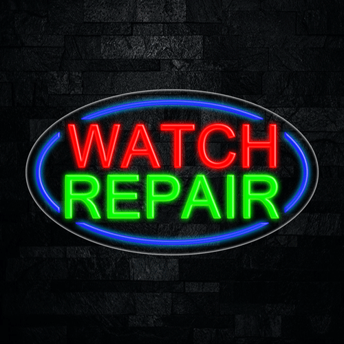 Watch Repair LED Flex Sign 30″ x 17″