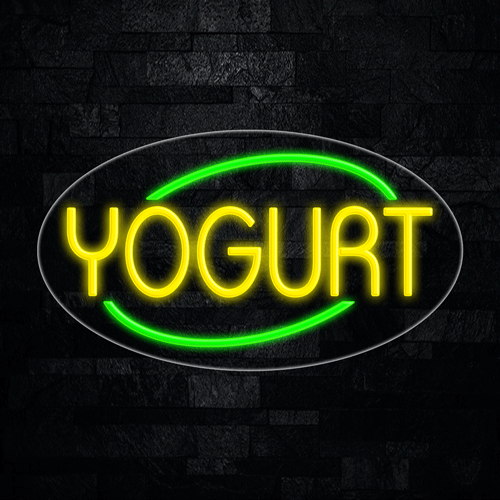 Yogurt LED Flex Sign 30″ x 17″