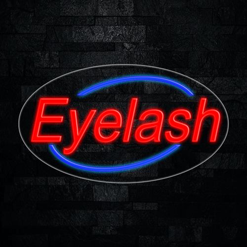 Eyelash LED Flex Sign 30″ x 17″