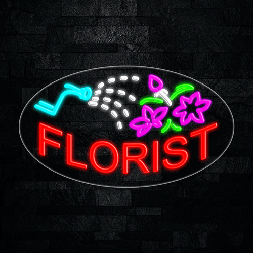 Florist LED Flex Sign 30″ x 17″