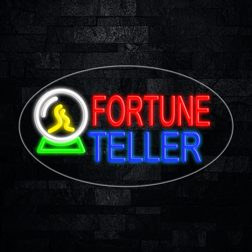 Fortune Teller LED Flex Sign 30″ x 17″