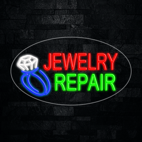 Jewelry Repair LED Flex Sign 30″ x 17″