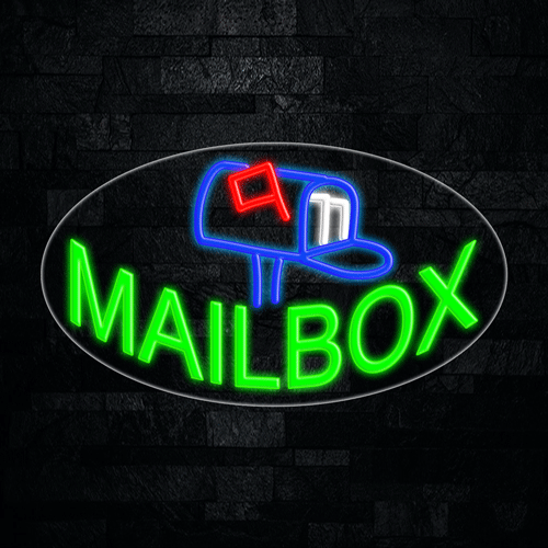 MailBox LED Flex Sign 30″ x 17″