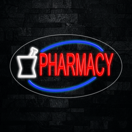 Pharmacy LED Flex Sign 30″ x 17″