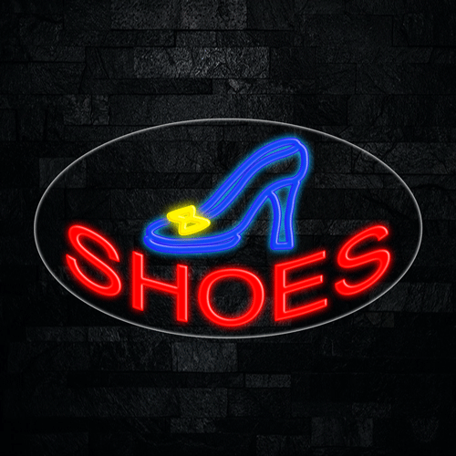 Shoes LED Flex Sign 30″ x 17″