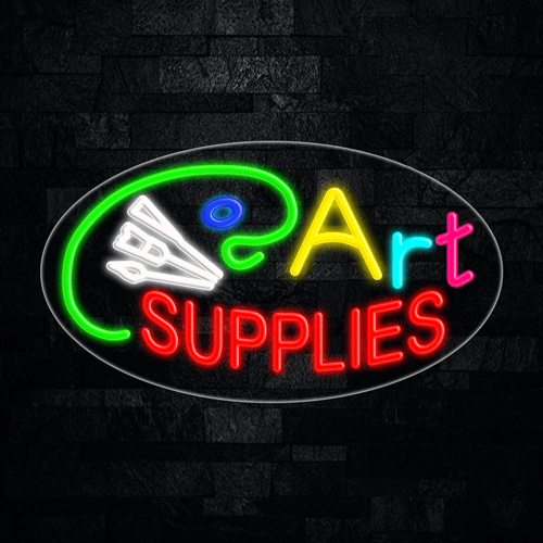 Art Supplies LED Flex Sign 30″ x 17″