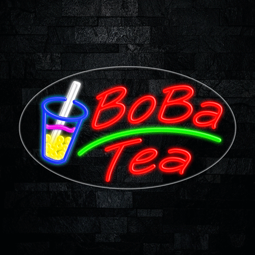 Boba Tea LED Flex Sign 30″ x 17″