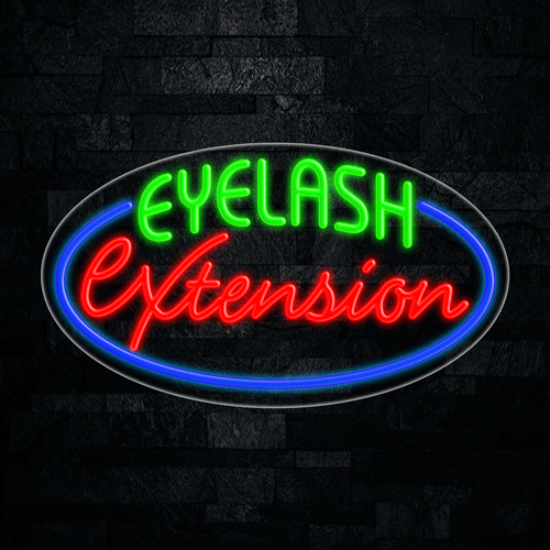 Eyelash Extension LED Flex Sign 30″ x 17″