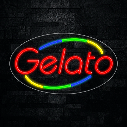 Gelato LED Flex Sign 30″ x 17″