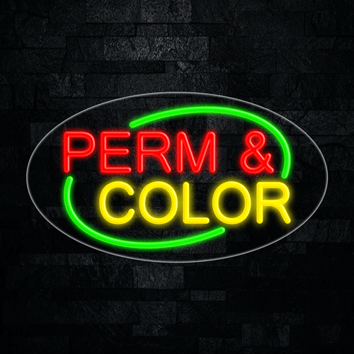 Perm & Color LED Flex Sign 30″ x 17″