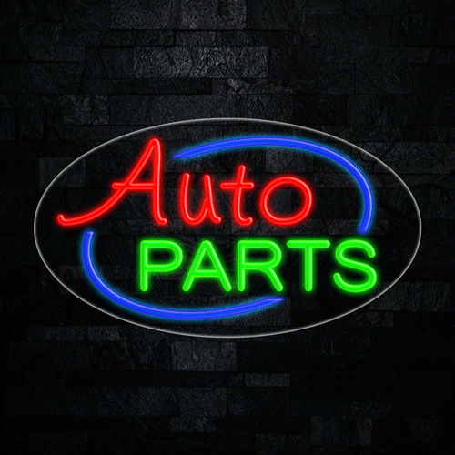 Auto Parts LED Flex Sign 30″ x 17″