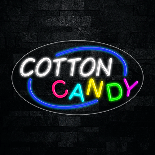 Cotton Candy LED Flex Sign 30″ x 17″