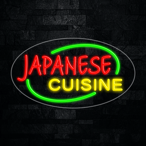 Japanese Cuisine LED Flex Sign 30″ x 17″