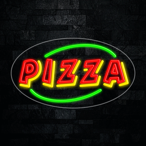 Pizza LED Flex Sign 30″ x 17″