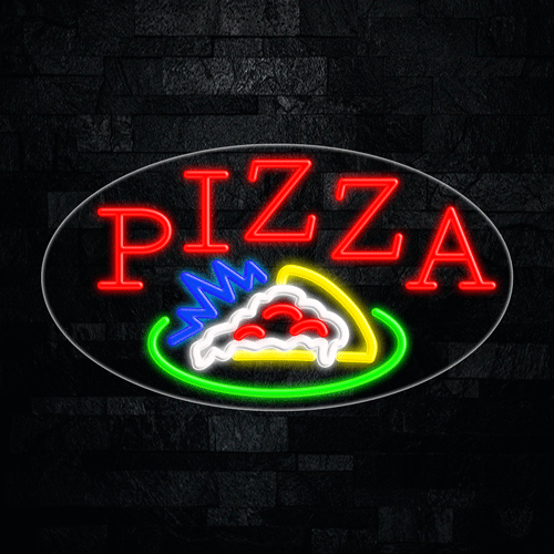 Pizza LED Flex Sign 30″ x 17″