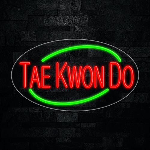 Tae Kwon Do LED Flex Sign 30″ x 17″