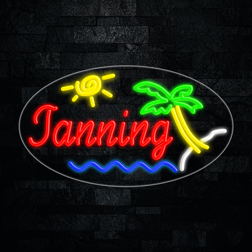 Tanning LED Flex Sign 30″ x 17″