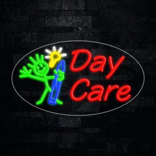 Day Care LED Flex Sign 30″ x 17″