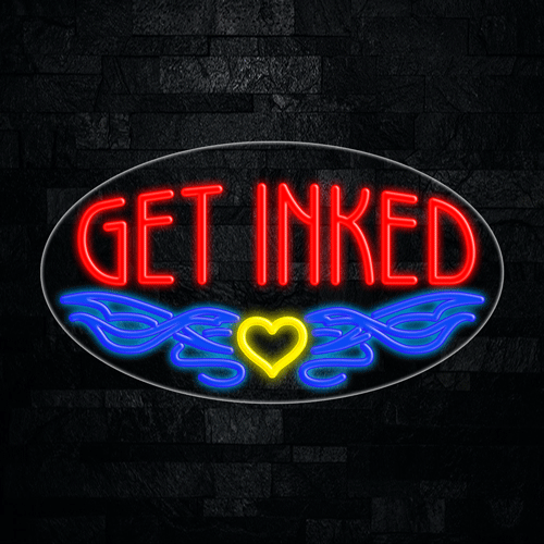 Get Inked LED Flex Sign 30″ x 17″