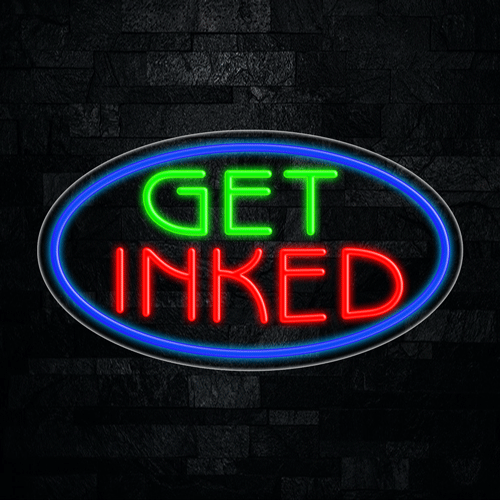 Get Inked LED Flex Sign 30″ x 17″