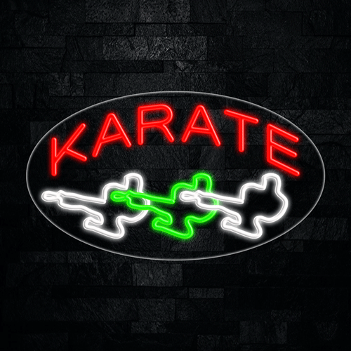 Karate LED Flex Sign 30″ x 17″