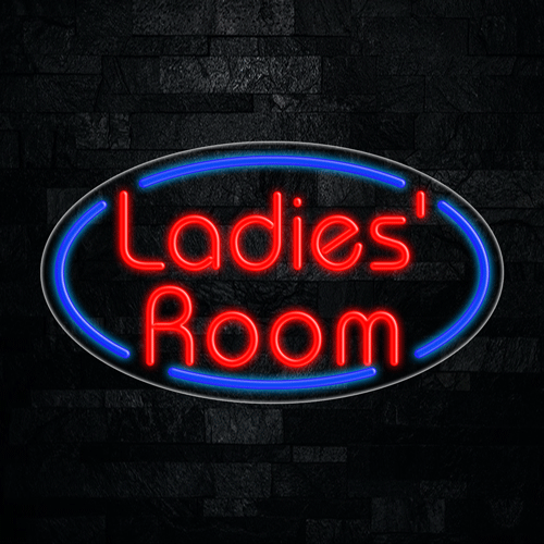 Ladies' Room LED Flex Sign 30″ x 17″