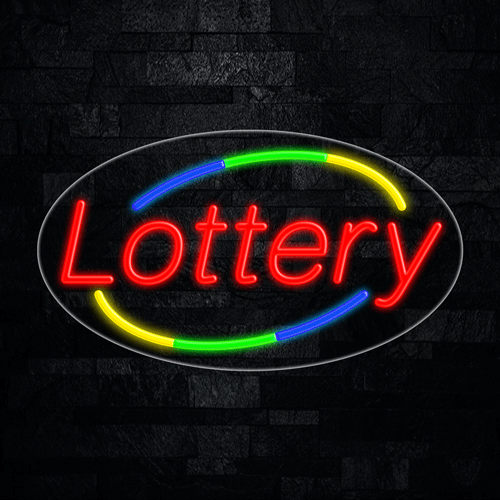 Lottery LED Flex Sign 30″ x 17″